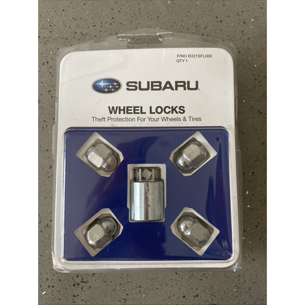 Wheel Lock-Kit - Alloy Wheels SUBARU OEM ACCESSORIES B321SFL000